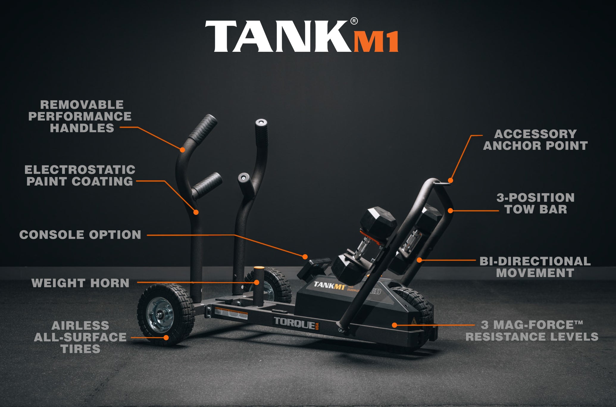 TANK® M1 Push Sled