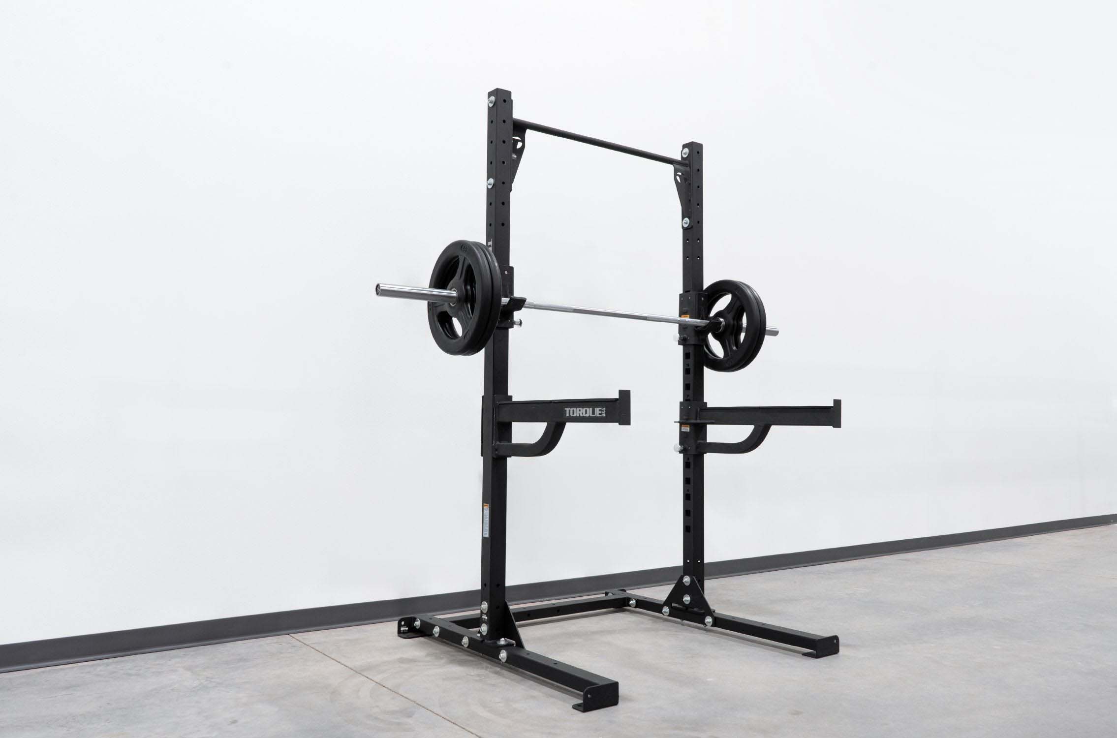 American Barbell Power Rack w/ Storage Extension and Safety Spotter St –  Total Fitness USA