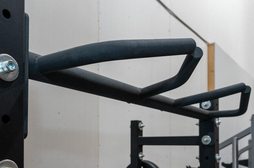 Rack Mounted Thick Grip Pull Up Bar
